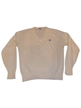 Vintage 1980s PPG K-Brand V-Neck Pullover Sweater Men's Large Made in USA